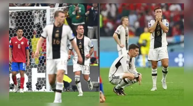 Alemania y Costa Rica quedaron eliminados de la Copa del Mundo.