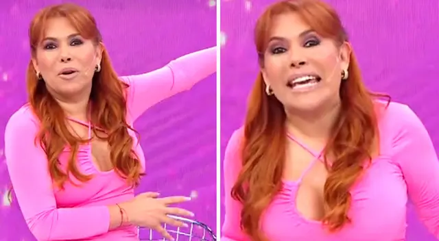 Magaly Medina quitó la decoración de Navidad de su set. Magaly Medina quitó la decoración de Navidad de su set.