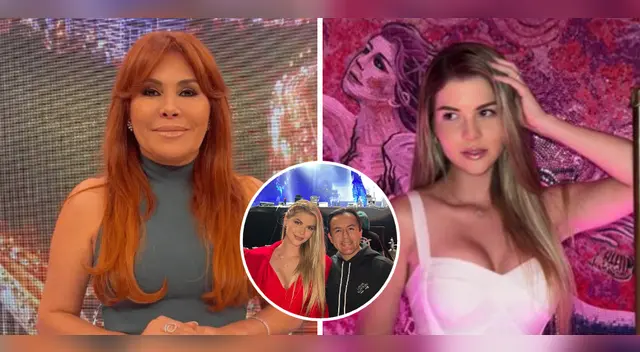 Magaly Medina se ríe de Brunella Horna.