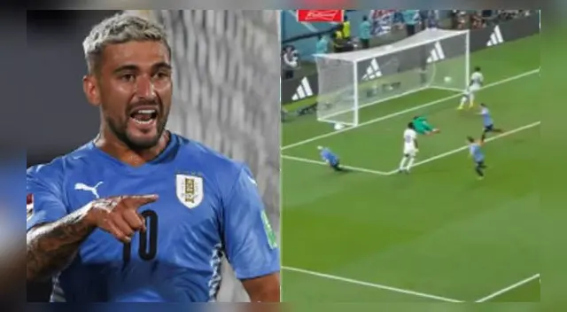 Mira cómo fue el segundo gol de Uruguay. Mira cómo fue el segundo gol de Uruguay.