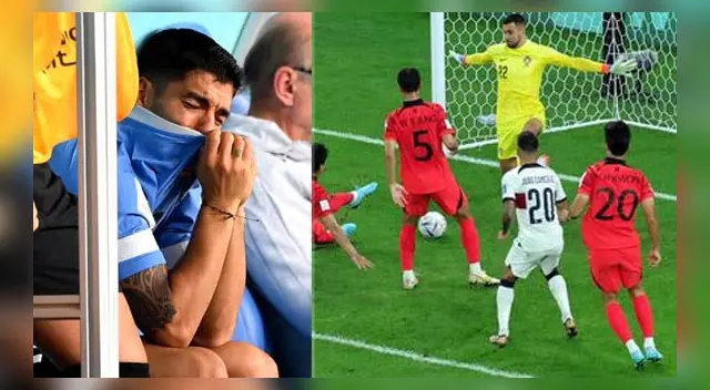 Uruguay ganaba 2-0 a Ghana, pero gol de Corea del Sur ante Portugal lo dejó fuera de carrera. Uruguay ganaba 2-0 a Ghana, pero gol de Corea del Sur ante Portugal lo dejó fuera de carrera.
