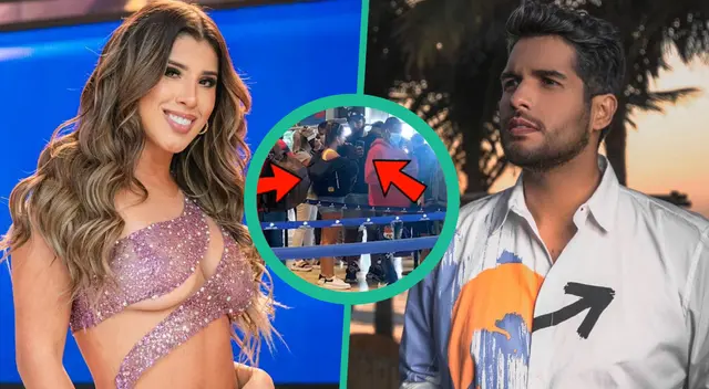 Yahaira Plasencia ES DELATADA por su 'toto' y termina siendo AMPAYADA en aeropuerto junto a Jair Mendoza
