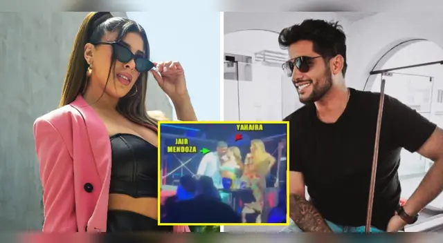 Yahaira y Jair Mendoza bailando en disco de Punta Cana.