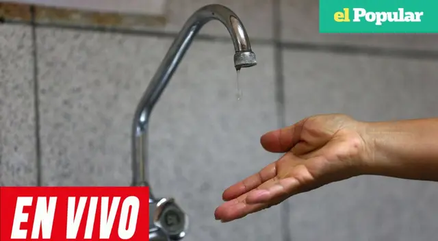Corte de agua, hoy sábado 3 de diciembre del 2022.