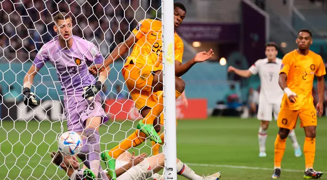 Holanda volvió a recibir un gol en el Mundial.