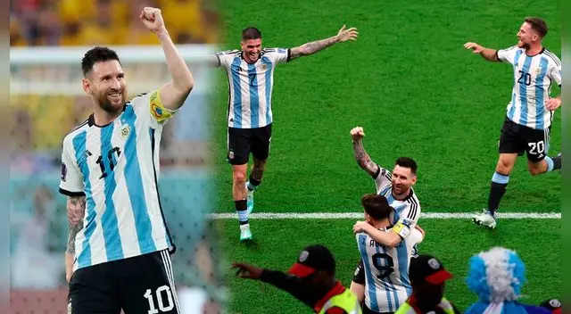 ARGENTINA venció 2-1 a AUSTRALIA por los octavos de final del Mundial Qatar 2022
