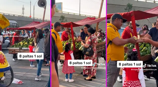 Los vecinos quedaron impactados con la oferta de paltas. Los vecinos quedaron impactados con la oferta de paltas.