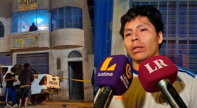 Pareja de la víctima de feminicidio viene brindando declaración a la PNP.