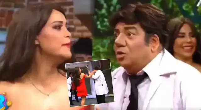 Mariella Zanetti cachetea a Carlos Vílchez y le recuerda porque se fue de América televisión. Mariella Zanetti cachetea a Carlos Vílchez y le recuerda porque se fue de América televisión.