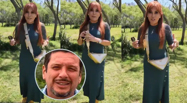 Magaly Medina luce su outfit en Cajamarca Magaly Medina luce su outfit en Cajamarca