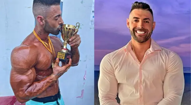 Sebastián Lizarzaburu besa su ansiada copa Sebastián Lizarzaburu besa su ansiada copa