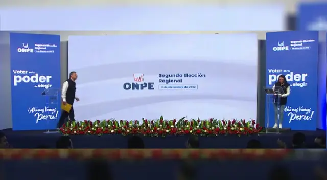 ONPE da los primeros resultados ONPE da los primeros resultados