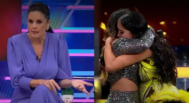 Rebeca Escribens resalta el gran abrazo entre Melissa Paredes y Ethel Pozo.