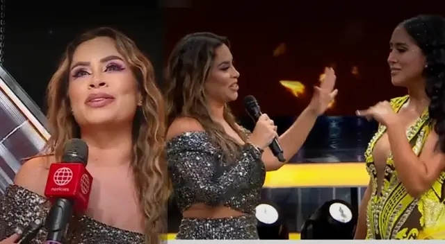 Ethel Pozo se pronunció por abrazo a Melissa Paredes y la chotea feo.