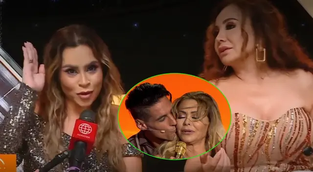 Ethel Pozo molesta con Janet Barboza por defender a Gisela Valcárcel por supuesto romance con Facundo González. Ethel Pozo molesta con Janet Barboza por defender a Gisela Valcárcel por supuesto romance con Facundo González.