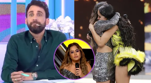 Ethel Pozo y Melissa Paredes se abrazan en 'El Gran Show'