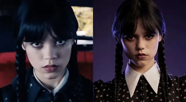 Jenna Ortega interpreta a Merlina en la serie de Netflix. Jenna Ortega interpreta a Merlina en la serie de Netflix.