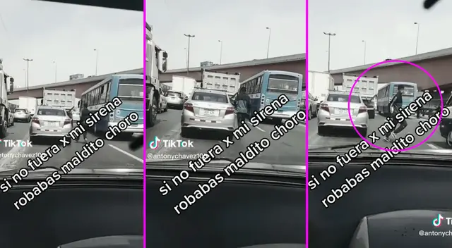 El ladrón escuchó el sonido que venía del auto y escapó. El ladrón escuchó el sonido que venía del auto y escapó.