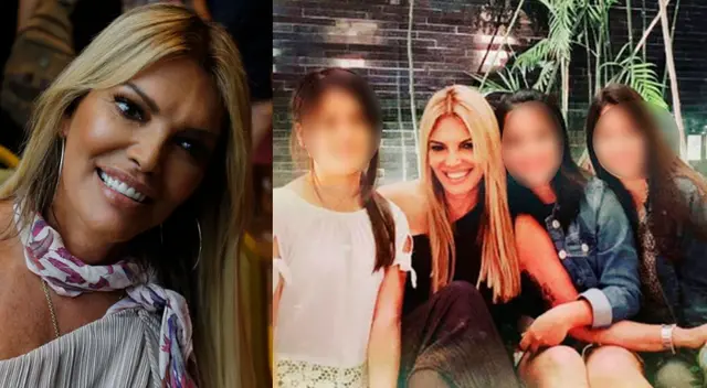 Jessica Newton tuvo tierno encuentro con sus 3 hijas adoptivas