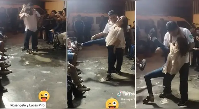 La curiosa coroegrafía se ha vuelto tendencia en internet.