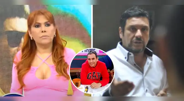 Productor de Magaly muestra el rating. Productor de Magaly muestra el rating.