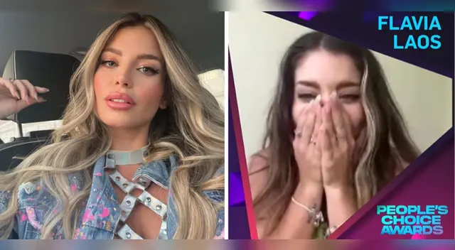 Flavia Laos ganó terna en los People's Choice Awards.
