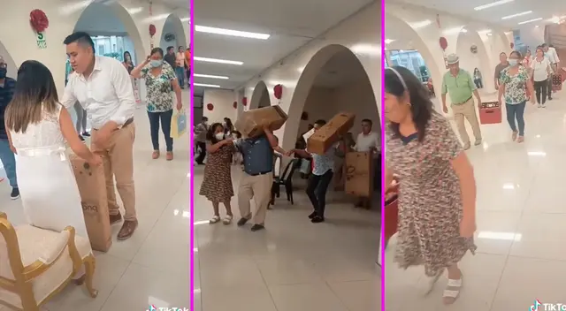 La celebración del baby shower se hizo viral en TikTok.