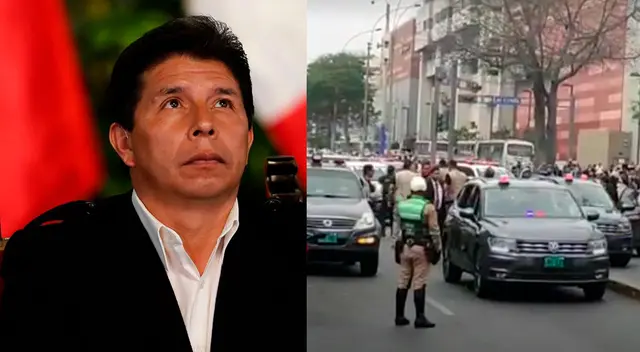 Pedro Castillo fue llevado a la dirincri. Pedro Castillo fue llevado a la dirincri.