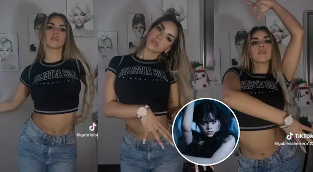 Gabrilea Herrera se une al challenge de 'Merlina'