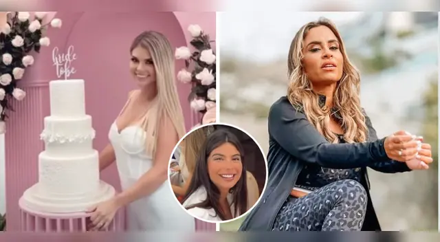 Brunella Horna tiene su brunch antes de casarse.