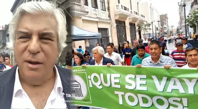 Fernando Olivera en contra del Congreso de la república.