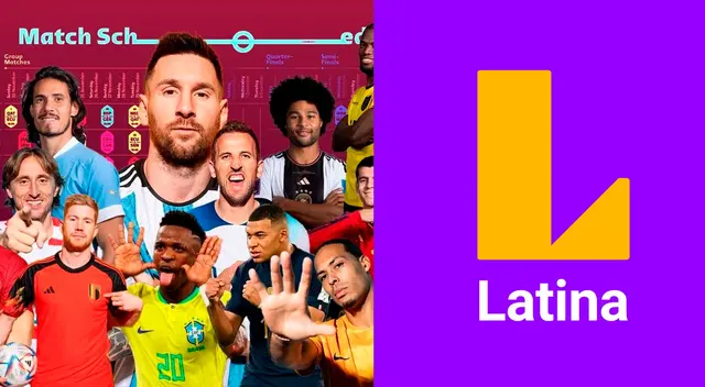 Conoce qué partidos de cuartos pasará Latina TV EN VIVO.