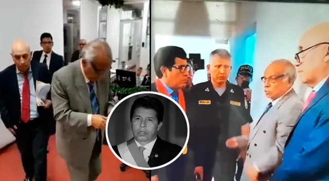 Aníbal Torres sigue en diligencias en defensa de Pedro Castillo.