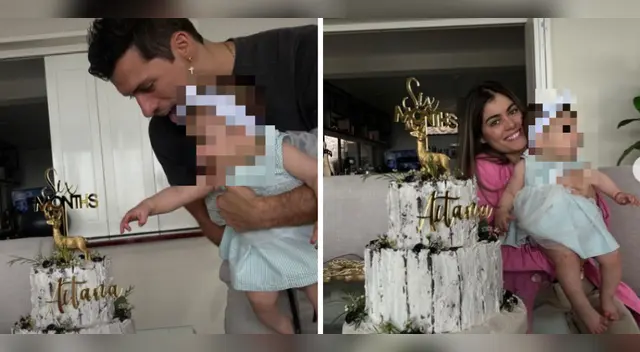 Sobrina de Patricio Parodi cumple 6 meses.