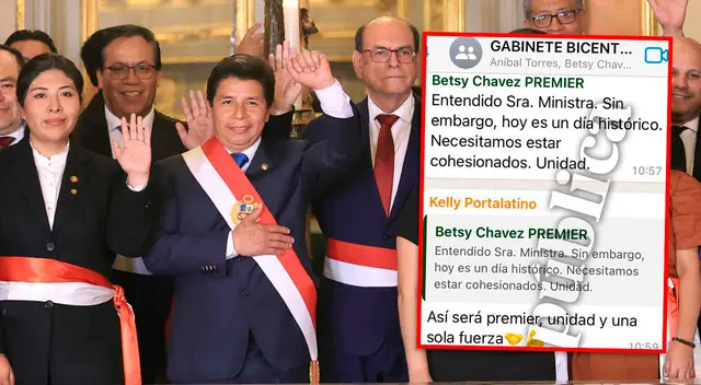 Miembros del gabinete ministerial renunciaron cuando se enteraron de la disolución del Congreso.