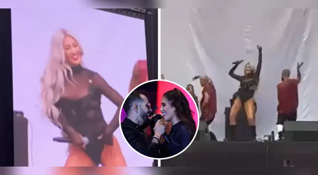 Michelle Soifer canta el "Bombom asesino"