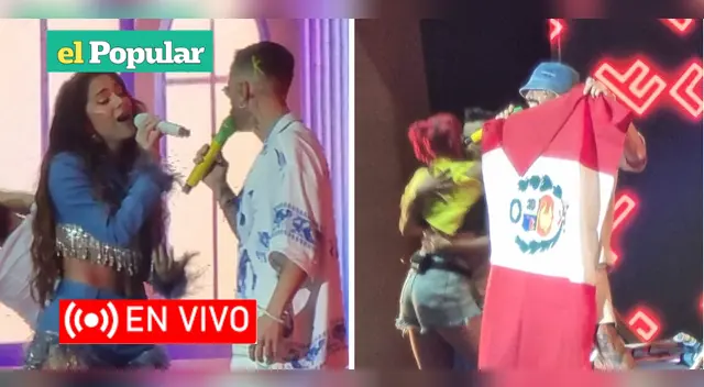 Mike Bahía y Greeicy hicieron hermoso concierto en Lima. Mike Bahía y Greeicy hicieron hermoso concierto en Lima.