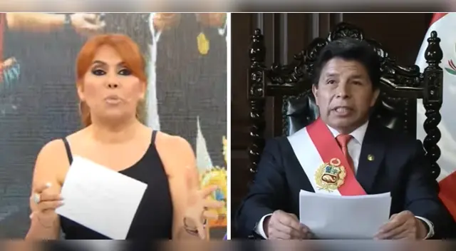 Magaly Medina decidió comentar sobre Pedro Castillo.