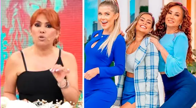 Magaly Medina criticó a las conductoras de América Hoy. Magaly Medina criticó a las conductoras de América Hoy.