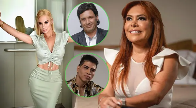 Dalia Durán defiende a Magaly Medina de Lucho Cáceres y lo compara con John Kelvin.