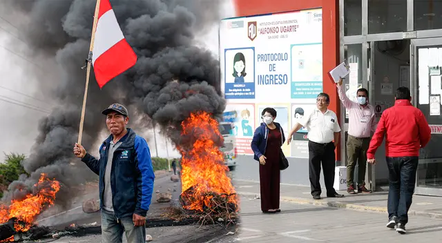 Docentes no saben qué hacer para acudir a sus pruebas de Nombramiento 2022, ya que se encuentran varados en la Panamericana Sur.