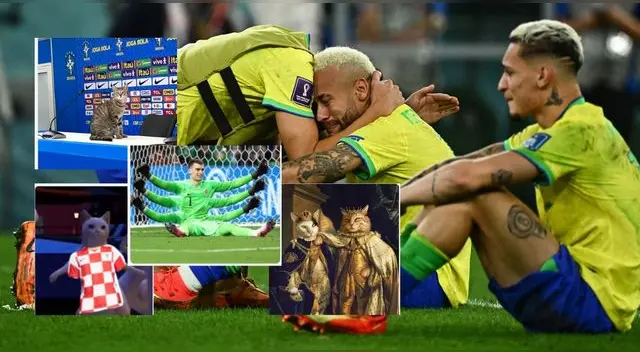 Los mejores memes del Brasil vs. Croacia tras perder por penales para clasificar a las semifinales.