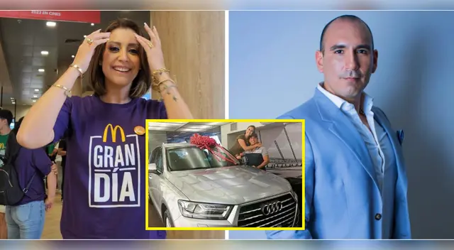 Karla Tarazona no vendió camioneta obsequiada por Rafael Fernández.