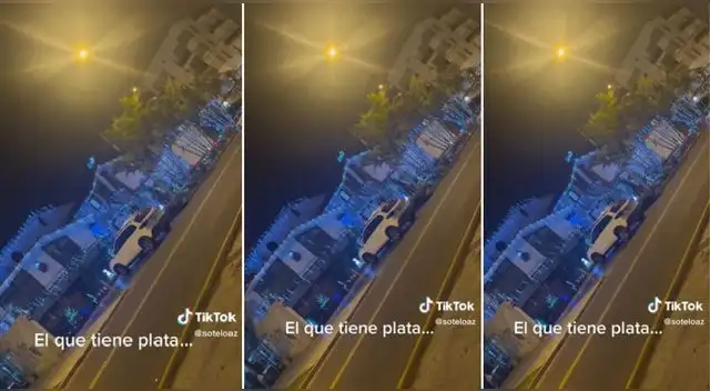 La casa tenía una decoración navideña bastante singular y se hizo tendencia en TikTok. La casa tenía una decoración navideña bastante singular y se hizo tendencia en TikTok.