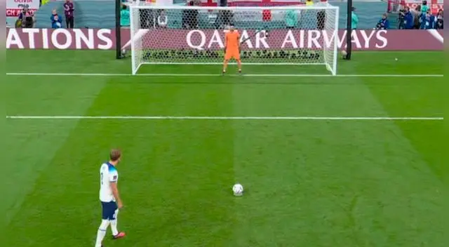 Harry Kane falla el penal clave para Inglaterra.