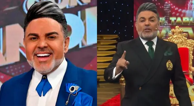 Andrés Hurtado en su programa de Panamericana Televisión