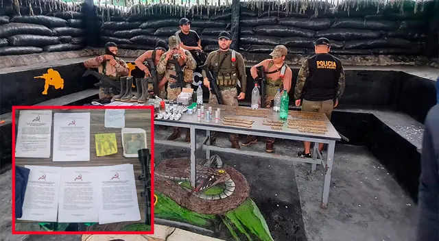 Intervienen en caleta terrorista.