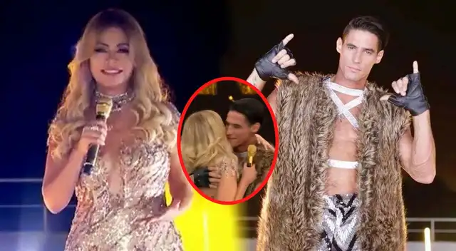 Gisela Valcárcell sorprendida por el avance de Facundo González.