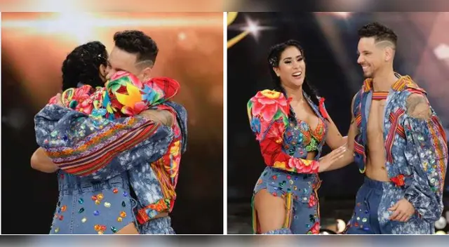 Melissa Paredes y Anthony Aranda en EL Gran Show.