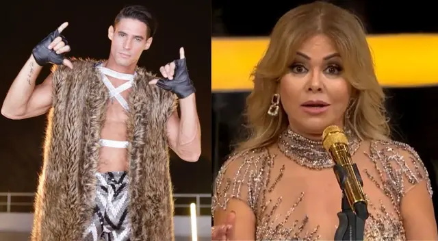 Gisela Valcárcel y Facundo González en la final de El Gran Show